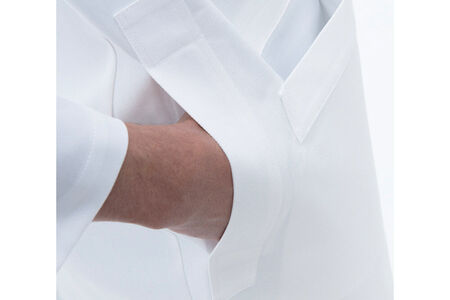 男子シングルドクターコート【S】白衣 メンズ PP-3300