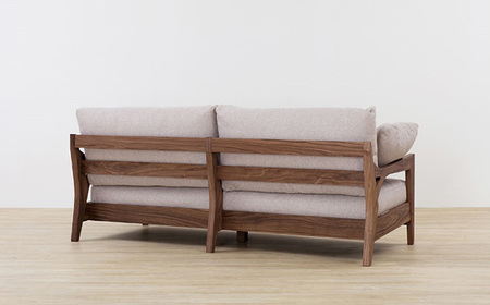 （ウォールナット）AUTHENTICITY FINE SOFA RF BE（ベージュ） No.866-11