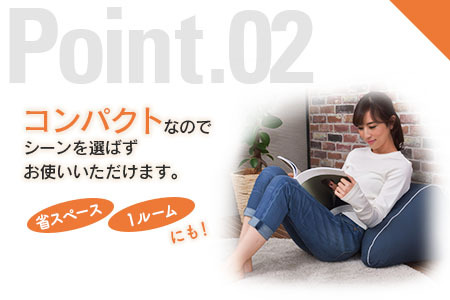 環境にやさしいリボーンクッション　バックレストクッション(ウォームレッド) NI040_003-02