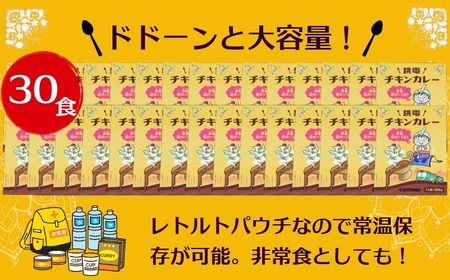 銚電 チキンカレー 30食 レトルトカレー 銚子電気鉄道