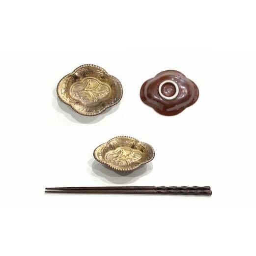 有田焼 陶悦窯 金塗小皿セット 24to3 西富陶磁器 A30-476_イメージ3