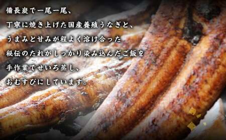 国産 うなぎせいろ蒸し うなむすび 柳川 うなぎ 鰻