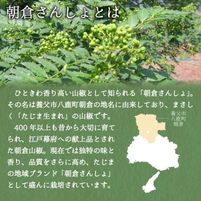 ふるさと納税 養父市 2027年先行予約5月下旬〜発送 朝倉さんしょ 200g 生 実山椒 クール便冷蔵 兵庫県産 直送 |  | 01