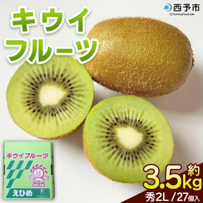 ふるさと納税 西予市 キウイフルーツ 秀2L(18個入り)