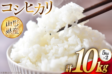 米 令和6年 コシヒカリ 5kg 2P 計 10㎏ [JA山形おきたま 山形県 高畠町 tk06ays870003] 5キロ 10キロ お米 ブランド米 ごはん ご飯 白米 精米 おこめ こめ こしひかり