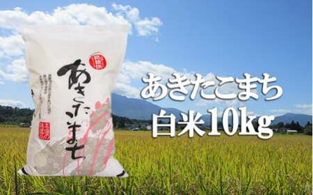 【令和7年産】 あきたこまち 精米 10kg ／ かきのうえ こめ 米 コメ お米 おこめ 白米 白飯 ご飯 ごはん おにぎり お弁当 仕送り お取り寄せ 産地直送 単一原料米 国産 国産米 東北 岩手県産 八幡平市産 おすすめ