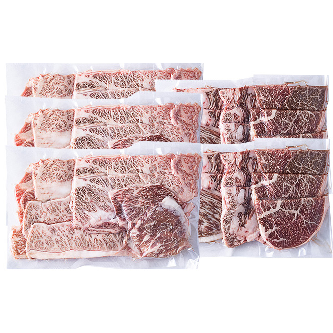 北海道倶知安やまだ黒毛和牛1kg（焼肉用＆すきやき用） お肉 牛肉 バーベキュー すき焼き _イメージ3