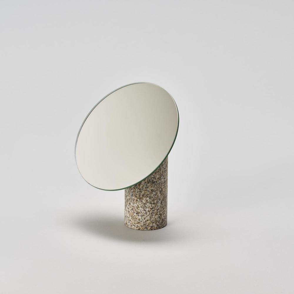 【ふるさと納税】CS - MIRROR by BP. | 卓上ミラー×庵治石 | 文房具 雑貨 日用品 人気 おすすめ 送料無料