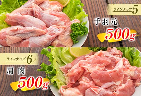 鶏肉 バラエティ セット 合計3kg 肉 鶏 国産 大満足 6種 もも むね ささみ 手羽先 手羽元 食品 真空パック ギフト 日南市トリ肉 送料無料 お肉だヨ!全員集合!!_BA56-23