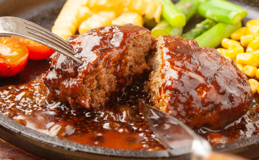 お肉屋さんの手ごね特上ハンバーグ 博多和牛入り 140g×10個