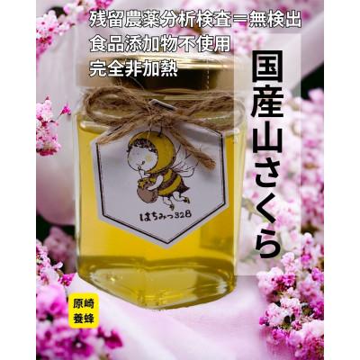 ふるさと納税 森町 【山さくら香る】国産さくら蜂蜜 120g【森町SF】