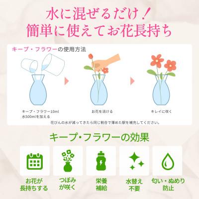 ふるさと納税 静岡市 切花栄養剤キープ・フラワー 500ml&ミニパックセット |  | 02