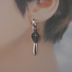 layers dagger pierce ダガー ピアス ｜ シルバー アクセサリー 925 ハンドメイド ジュエリー アクセ ファッション 人気 シンプル ギフト プレゼント 年末年始 お中元 お歳