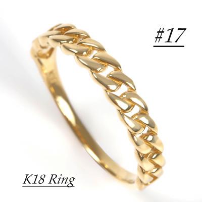 ふるさと納税 大月市 K18 チェーンリングタイプ　R4000-Y#17