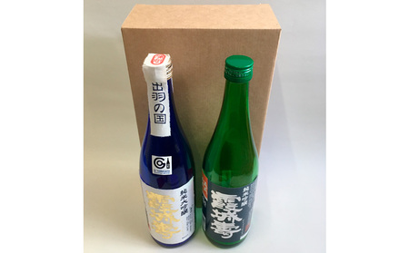 霞城寿 純米大吟醸・純米吟醸 セレクション720ml セット  FY25-230
