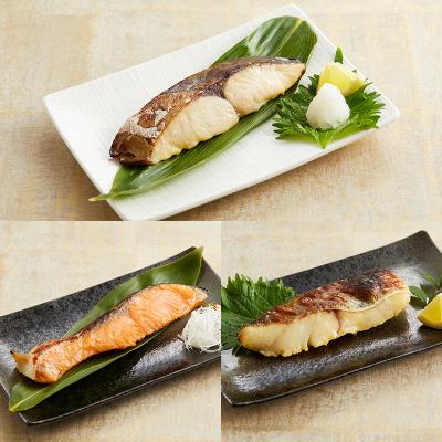 ふるさと納税 山形市 山形県水 漬魚詰合せB(100g×5切)西京漬けセット FZ21-200 |  | 02