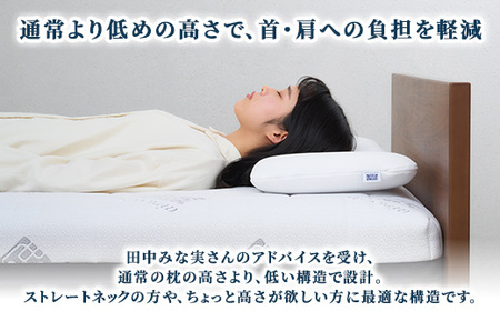 エアウィーヴ ピロー スリム ミニ | 枕 低め 女性 ストレートネック スマホ首 高反発 洗える枕 高さ調整シート ギフト 日本製 airweave エアウィーブ ※2026年2月以降に順次発送予定