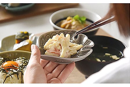 【波佐見焼】アールシーボリ チョウチョウウオ科 5色セット 食器 皿 【natural69】 [QA121] 波佐見焼