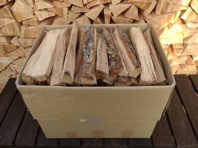 薪(広葉樹：ナラ）細割り　約２０㎏・３０㎝ 乾燥 マキ キャンプ アウトドア ストーブ 焚火 暖炉 雑貨 日用品