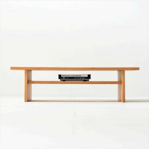 シンプルでおしゃれなテレビボード　konojiＴＶボード90／チェリー　テレビ台　無垢材　天然木　ロータイプ　完成品　ローボード　ローテーブル　センターテーブル　パソコンデスク　本棚