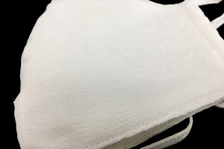 丹後ちりめんマスク「Ｍサイズ」-白色