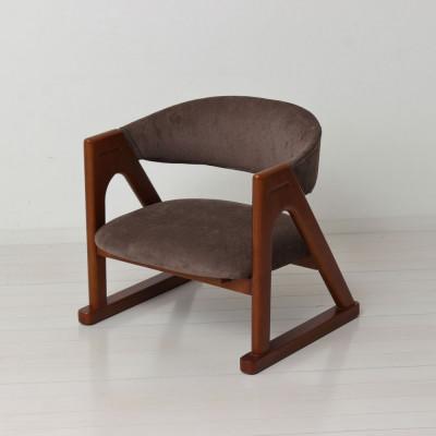 ふるさと納税 海南市 らくらく立ち上がり低座椅子　ブラウン