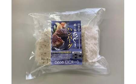 【2ヶ月定期便】【美ら島あぐ～】冷凍ハンバーグ   I  アグー豚 あぐー豚 あぐ～豚 豚肉 ぶた肉 ブランド豚  冷凍 ハンバーグ 定期便 冷凍食品  沖縄県 南城市
