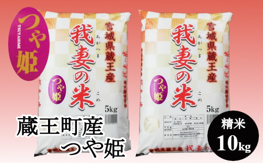 
                  【令和7年産米】蔵王産　我妻の米（つや姫）　精米5kg×2袋 ／ 米 ごはん ご飯 白米 精米 5kg 10kg 2025年産 令和7年産 新米 東北 宮城県産 蔵王産　【04301-0236】
                