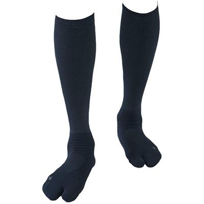 ふるさと納税 江北町 Runtage アスリートラウンドPRO Ver.2 着圧ゴルフソックス【25-27cm　ブラック】