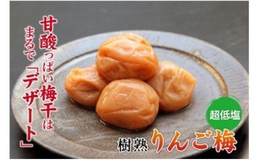 りんご梅１ｋｇ【紀の里食品】 梅 梅干し 梅干 りんご