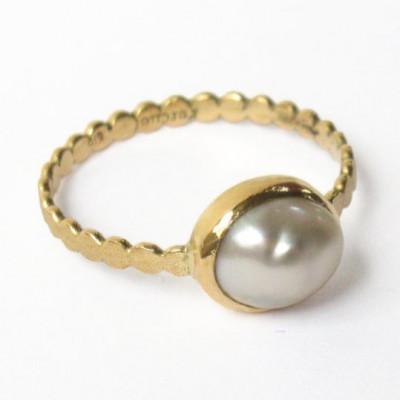 ふるさと納税 座間味村 kerama pearl ring (12号) / K18 |  | 01