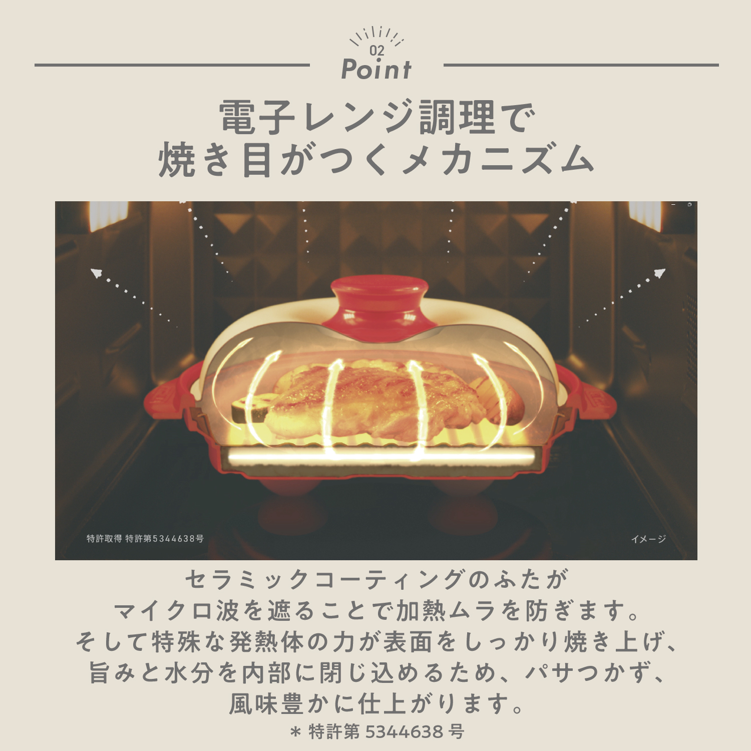 （角型）レンジメートプロ スクエア by BRUNO ホワイト