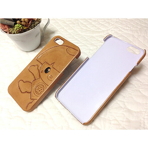 【ふるさと納税】本革 きんたくんiPhoneカバー No.044 ／ iPhoneカバー iPhone スマホカバー イニシャル刻印可 川西市キャラクター 送料無料 兵庫県
