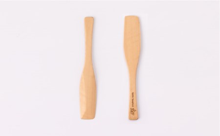椿バターナイフ3本 木製 キッチン 小物 雑貨 手作り 五島市/三兄弟工房 [PDW002]