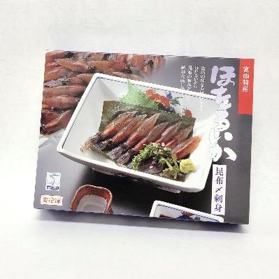 ふるさと納税 富山県 ほたるいか昆布〆刺身 |  | 01