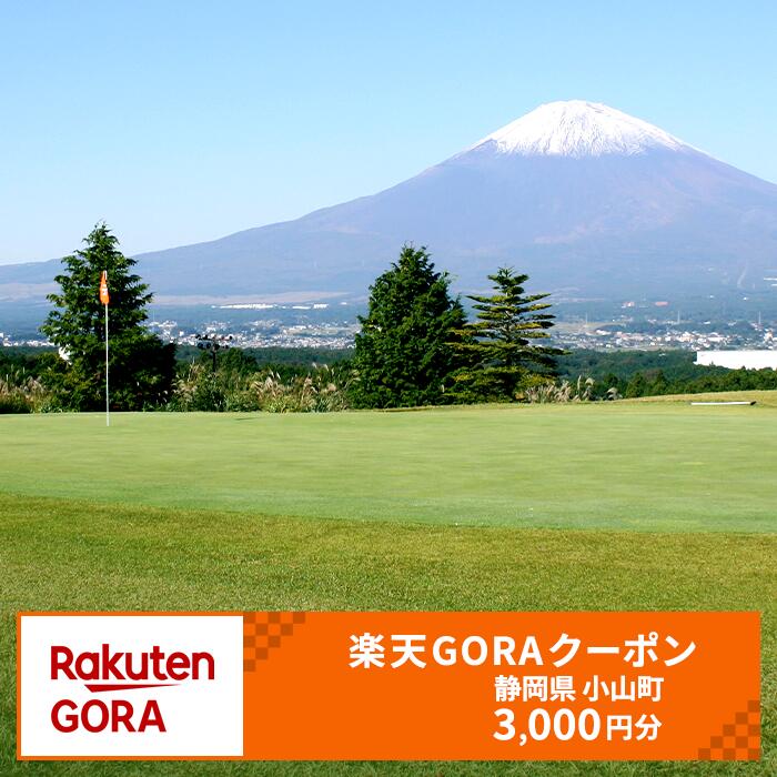 【ふるさと納税】静岡県小山町の対象ゴルフ場で使える楽天GORAクーポン 寄付額 10,000 円