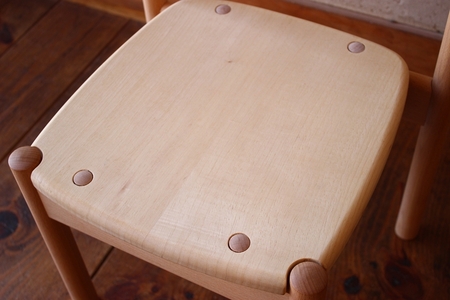 [オークヴィレッジ] 子どもイス(ナチュラル) [1389]