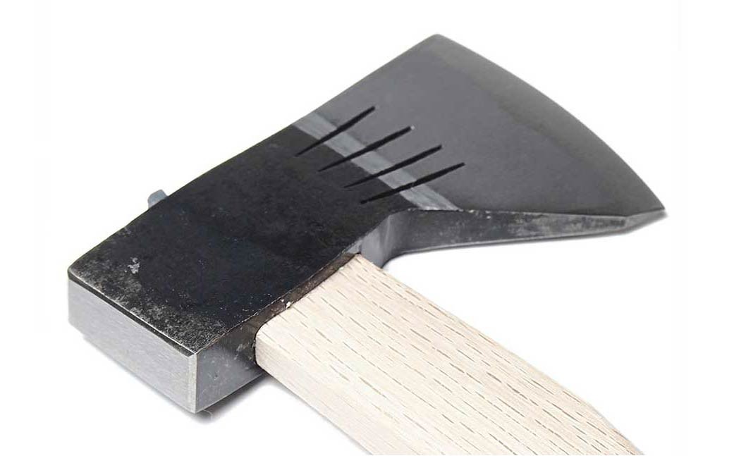 【土佐打刃物】銀杏刃型 切り斧 刃長9cm