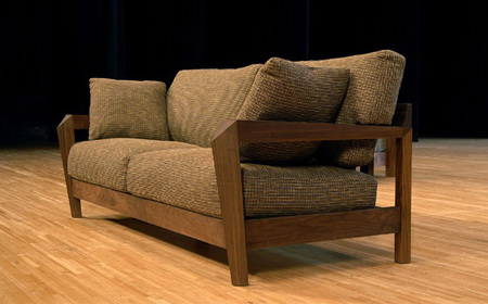 （ブラックチェリー）AUTHENTICITY SOFA D GR（グレー） No.827-10