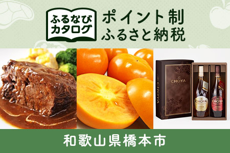 【有効期限なし！後からゆっくり特産品を選べる】和歌山県橋本市カタログポイント