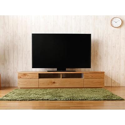 ふるさと納税 大川市 日本の職人の細かな技が魅せる【ネオ180TVボード  ホワイトオーク】職人MADE大川家具『境木工』