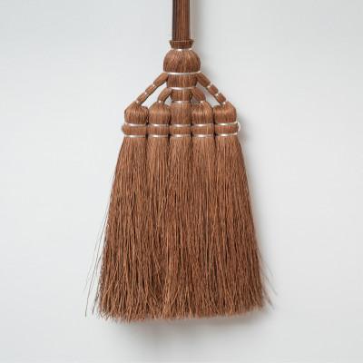 ふるさと納税 高野町 高田耕造商店　棕櫚箒　別誂　五玉　短柄 |  | 01