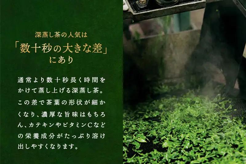 宇治深蒸し煎茶「松の匠」1kg（250g×4本）〈煎茶 緑茶 深蒸し