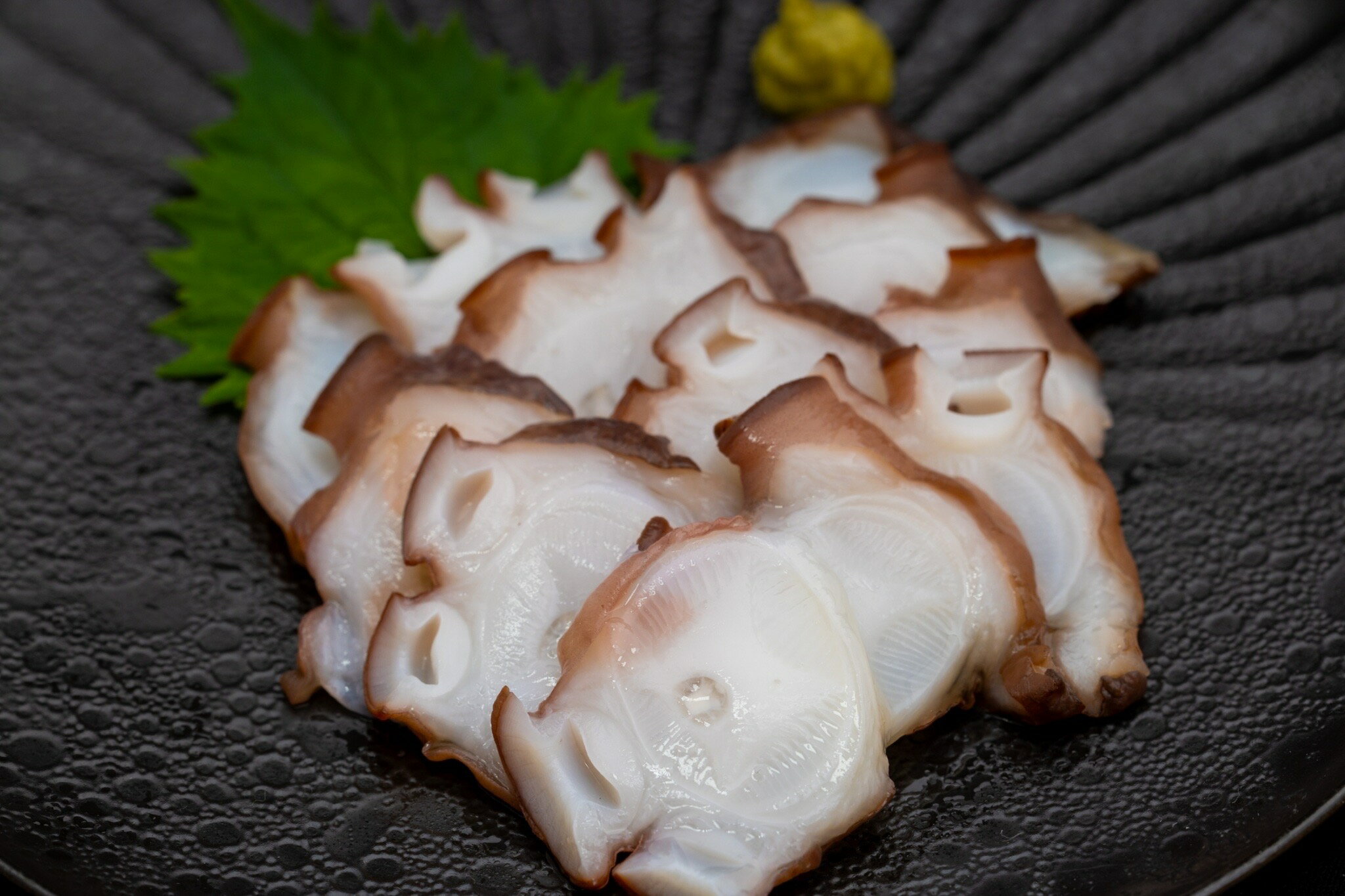 【ふるさと納税】冷凍　安芸津産たこ刺身　100g×2袋