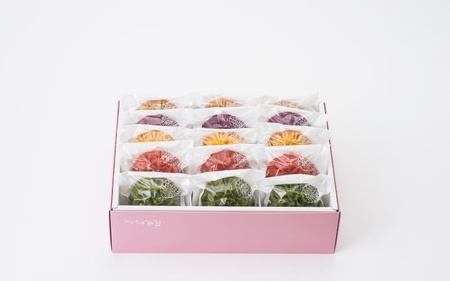 花咲かりん詰め合わせ箱 5種15個入り