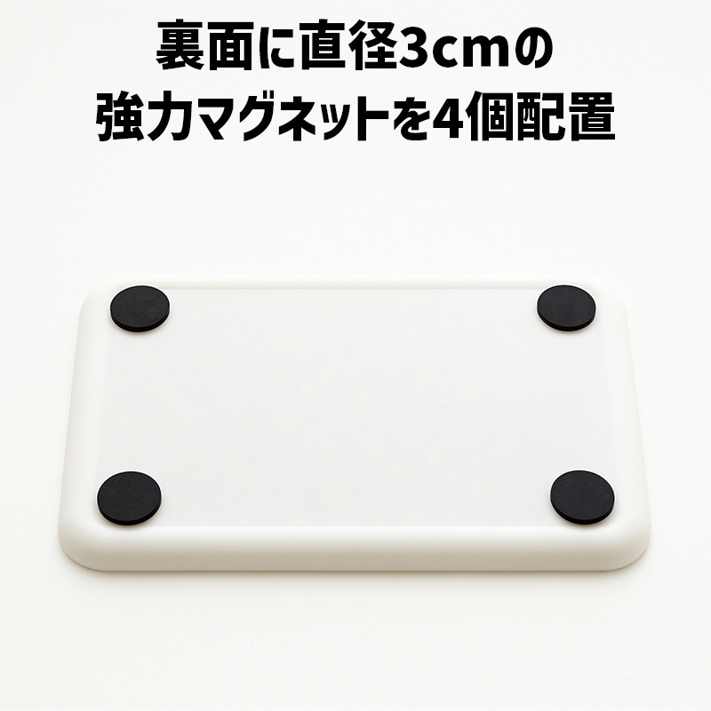 TATSU-CRAFT マグネットトレー SS 21.5cm チェック PK ピンク すべり止め付き ［Tk1052］DA90799VC03_イメージ5