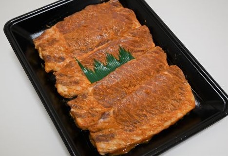 【てぞの自家製】かごしま黒豚ロース味噌漬け80g×10枚(てぞの精肉店/013-1043)