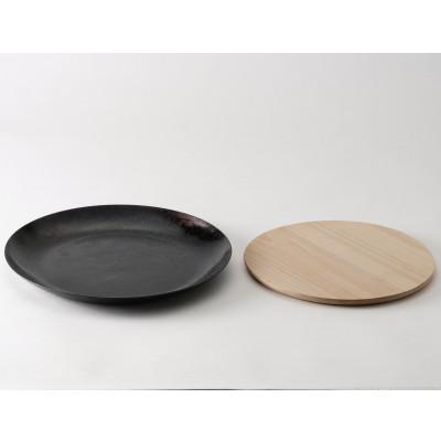 ふるさと納税 高松市 タキビズム TAKIBISM フライパンディッシュ【大】まな板プレートセット [槙塚鉄工所] |  | 01