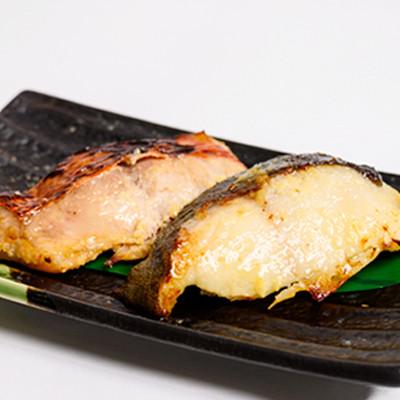 ふるさと納税 伊東市 ≪贅沢!金銀セット≫ 金目鯛と銀だらのみそ漬 各5切れ 計10切入