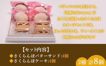山形県産 さくらんぼスイーツセット B FY25-393